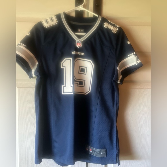 Dallas Cowboys #19 Miles Austin Navy Blue Jersey Size Large for Women - Picture 5 of 6